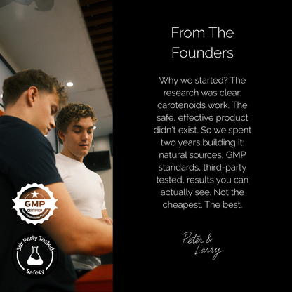 3x Tanning supplement 60 capsules