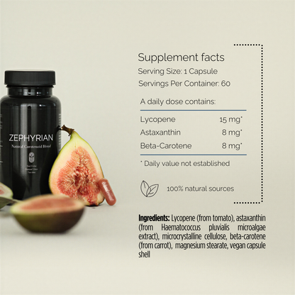 3x Tanning supplement 60 capsules